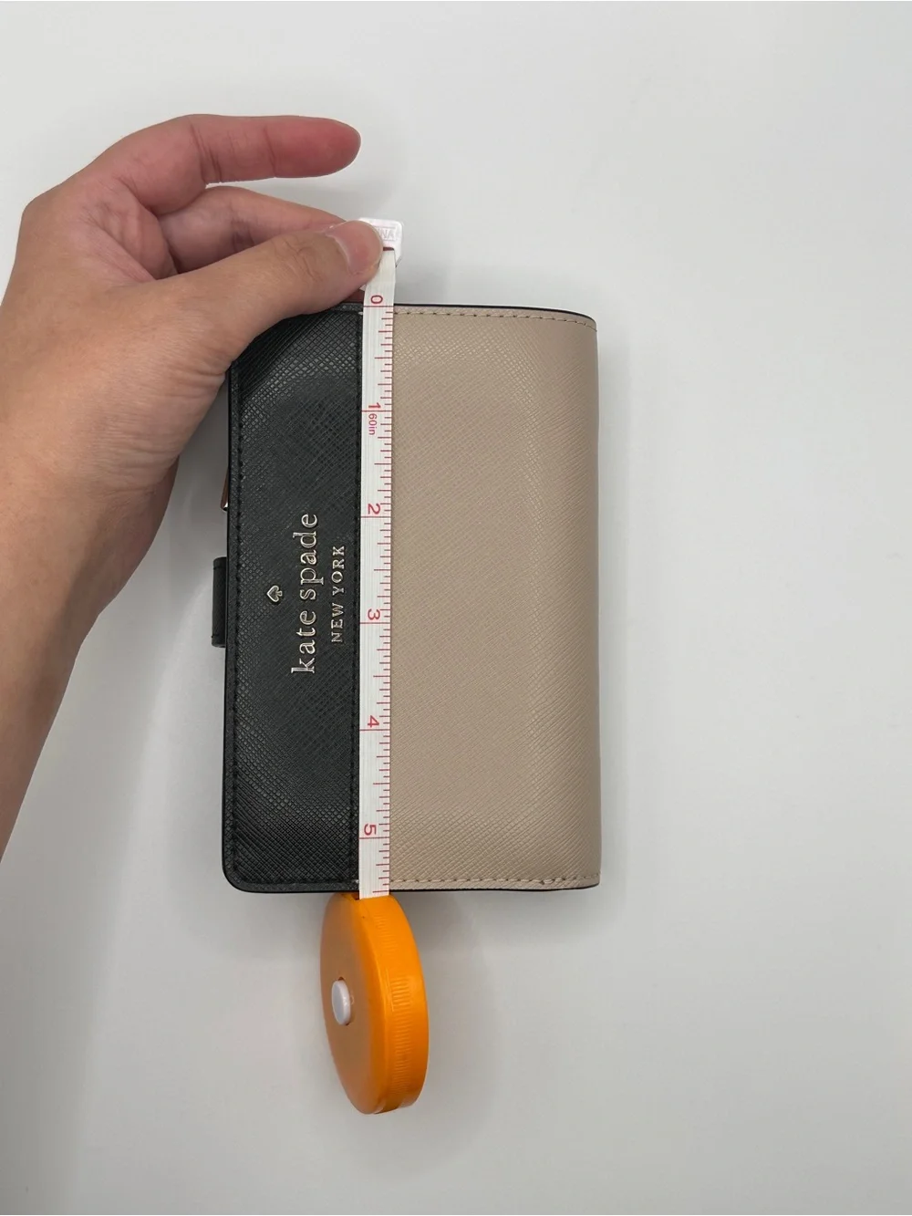 Kate Spade New York Two-Tone Black and Beige Wallet
